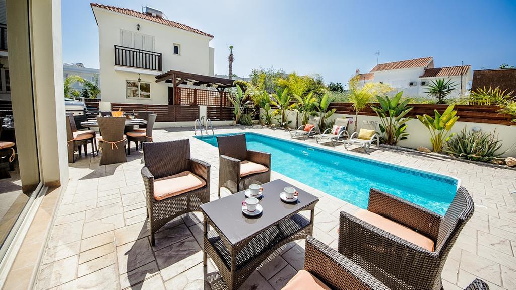 Kapparis Holiday Villa 018 Protaras Bilik gambar