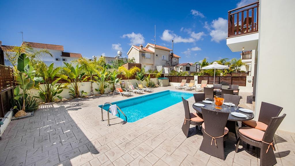 Kapparis Holiday Villa 018 Protaras Bilik gambar