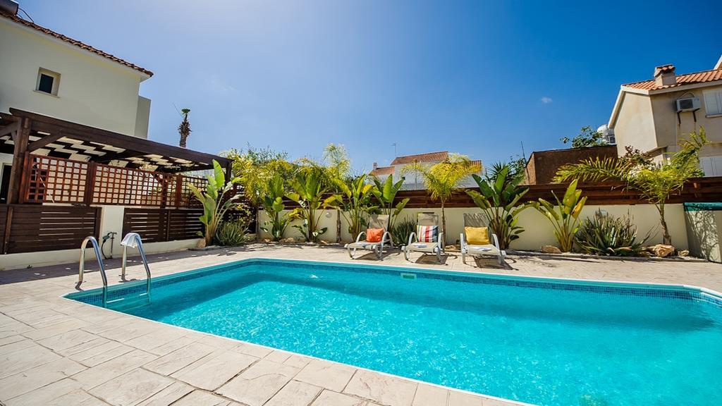 Kapparis Holiday Villa 018 Protaras Bilik gambar