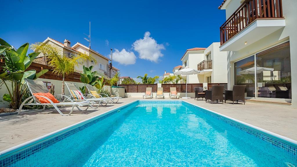 Kapparis Holiday Villa 018 Protaras Bilik gambar